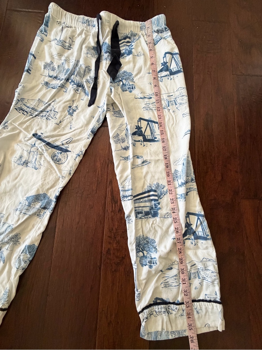 KATIE KIME Houston toile pajama set - Picture 9 of 10